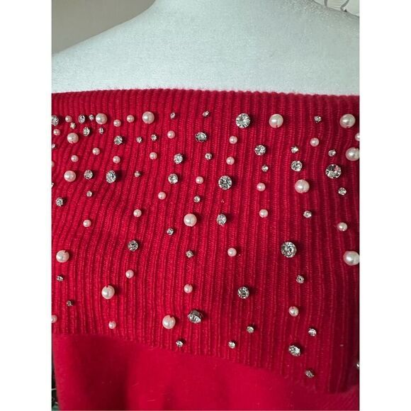 Cashmere Jeweled Sweater - Picture 6 of 10